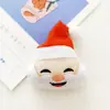 Acessórios de Natal DIY de pelúcia de algodão para boneco de neve, alce, Papai Noel, presilha de cabelo, adorno de cabeça, sapatos, meias, bolsa, acessórios decorativos