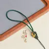 Nuevo Cordón Colgante Nudo Concentrico Estilo Chino Colgante de Jade Pieza de Mano Cuerda Cadena para Teléfono Móvil Cuerda Perdida de Mano Venta al por Mayor