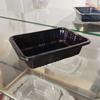 Caja de Empaque Rectangular Transparente de Plástico Desechable Engrosada para Frutas, Pato Asado, Fresas, Frutas y Verduras, Bandeja de Empaque para Cortar Frutas