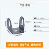 Conector de asiento inclinado para pasamanos de escalera accesorios para pasamanos dos paquetes de tarjetas tres paquetes de tarjetas asiento de fijación valla de acero zincado barandilla de balcón
