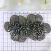 Acessórios Populares Transfronteiriços Temu em Forma de Pétala Triangular com Strass para Chinelos e Sandálias, Decorações Decorativas de Sapato com Strass