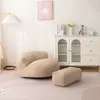 Sofá Preguiçoso Lazer Poltrona Reclinável Individual Tatami Sala de Estar Janela de Canto Cadeira Ninho Estilo Japonês Simples Varanda Sofá Pequeno