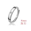 Anillo de bebé digital de anime clásico Espada de Tyrannosaurus acero galulu Plata tailandesa anillo de pareja niños y niñas al por mayor