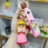 Nuevo Lindo Colgante Llavero Sanrio Bolso Llavero de Coche Accesorios Máquina de Bolas Caja Sorpresa Regalo Venta al por Mayor