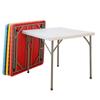 Mesa de Jantar Dobrável Simples Mesa Quadrada Pequena Mesa de Mahjong Mesa de Escritório Mesa de Computador Mesa Dobrável Portátil
