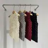 Top plisado hecho a mano Miyake para mujer sin mangas Verano 2025 Nuevo diseño de nicho Camiseta tipo chaleco sin rozaduras