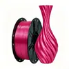 Filamento para impresora 3D, PLA Seda, 1.75mm, adecuado para comercio electrónico transfronterizo, compatible con materiales Bambu Lab y Creality