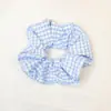Goma para el pelo de gasa floral estilo pastoral accesorio para el pelo para mujer corbata de pelo de alta gama goma versátil anillo para el pelo