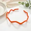 Diadema de Color Sólido Estilo Coreano para Mujer, Diadema Antideslizante para Lavarse la Cara, Accesorio para el Cabello Dulce y Moderno, Pinza para el Cabello Simple