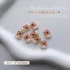 Decorações de nail art de capivara de desenho animado de celebridade da internet, ursinho marrom transparente de gelo, capivara fofa, acessórios de unha DIY para crianças