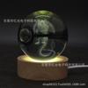 Ventas Directas de Fábrica Transfronterizas Pokemon Pokemon Bola Bola de Cristal Tallada en 3D Anime Luz Nocturna Personalización