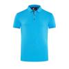 Polo de Algodão de Fibra Longa com Gola Lapela e Manga Curta Personalizado Verão Grupo de TV Cesta de Bicicleta Roupas de Equipe Logotipo Personalizado