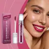 Gloss Labial Zephoco Transparente e Uniforme na cor Vermelho Rosa, Cor Natural, Hidratante, Suave como Seda, Maquiagem Labial Diária Portátil