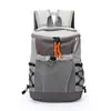 Mochila con cordón de malla fresca de alto valor para exteriores, mochila ligera de viaje para pareja, mochila de doble hombro de gran capacidad para montañismo