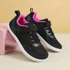 Sapatos Infantis de Bico Largo para Travessia de Fronteira Novos Tênis Esportivos Casuais Meninos Estudantes Cano Baixo Caminhada Sapatos de Meninas Calçados para Exterior Respiráveis