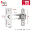 Cerradura de pestillo engrosada de acero inoxidable, Pestillo de puerta antirrobo, Montaje superficial para puerta de madera, puerta de hierro y ventana, Pestillo de seguridad antirrobo, Cerrojo de puerta, Candado