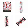 Fornecimento do Fabricante de Capas para Alça de Bolsa Esportiva Floral Pequena, Capas para Alça de Mala de Viagem, Capas para Apoio de Braço de Carrinho de Bebê Pequeno, Capas Protetoras
