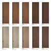 Puerta compuesta de madera maciza, puerta compuesta minimalista francesa de lujo ligero, puerta de dormitorio, puerta batiente, puerta lacada multicapa francesa, instalación a medida