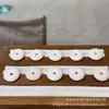 Fivela de Segurança de Osso de Boi Acessórios Culturais DIY Pulseira Pulseira Contas Espaçadoras Corda Trançada Pingente Acessórios Criativos