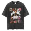 Nueva Camiseta Kanye West Hip Hop Rapero Moda Hombres Mujeres Streetwear