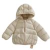 Chaqueta Ligera de Plumón y Algodón para Niños, Chaqueta de Algodón para Bebé Niño, Abrigo de Algodón con Capucha para Niña, Chaqueta para Bebé y Niño Pequeño, Estilo Nuevo