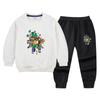 Traje de otoño para niño 2022 primavera y otoño ropa para niños suéter para niños pantalones deportivos conjunto casual de dos piezas entrega de una pieza