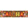 Banner Decorativo para Festa Havaiana Festival Lu'o Dísticos Aloha tiki Bandeira de Carnaval Bandeira para Festa na Praia