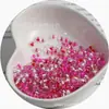 Super-Excelente 2 3 4 mm Transparente Núcleo de Color Vidrio Cuentas de Arroz Hecho a Mano DIY Cuentas Sueltas Accesorios para Joyería Descuento Venta al por Mayor