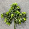 Folhas de Salgueiro Artificiais, Folhagem de Planta, Ficus Francês, Decoração de Janela, Decoração de Folha Verde para Canto de Plantas no Jardim de Infância