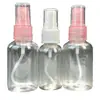 Frascos de Spray Personalizados de 30ml 50ml, Frascos de Água Cosmética, Frascos Pequenos de Spray de Névoa Fina, Frascos de Plástico para Animais de Estimação, Frascos Pequenos de Spray Portáteis