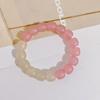 Pulsera Envuelta Alrededor del Dedo, Suave y Dulce Pulsera Luminosa de Color Gradiente Rosa Hielo Transparente para Estudiantes y Niñas para Jugar como Regalo para Mejores Amigas