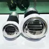 Tapa de Viento de Acero Inoxidable Montada en Pared con Válvula de Retención para Conducto de Extracción de Campana de Cocina, Tapa a Prueba de Viento para Conducto de Cocina, Ventilación Exterior de Pared para Baño