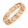 Pulsera magnética completa de una sola fila de color cobre antiguo de gran venta transfronteriza para mujer, desmontable, antiestática, no se decolora, venta al por mayor de joyería