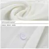 Camisa de Color Sólido de Manga Larga Marca Qilin Chaozhou para Hombre Otoño Casual Americano Solapa Bolsillo Camisa Blanca Chaqueta