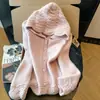Cárdigan chaqueta con capucha calada estilo coreano, nuevo cárdigan de punto liso para primavera y otoño para mujer, top suave y acogedor para mujer