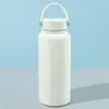 Nueva Botella de Agua Deportiva 316 Proceso de Pintura de Goma Acero Inoxidable Botella Espacial Asa Deportiva al Aire Libre Taza Térmica