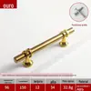 Nordic Alongar Cobre Maçaneta Da Porta Do Armário Luz Luxo Dourado Simples T-shaped Aço Inoxidável Acessórios Maçaneta Da Porta Do Armário