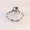 Comercio electrónico transfronterizo: la joyería más vendida, anillo de plata esterlina s925 para damas, anillo de dedo con diamantes de imitación de moda simple.