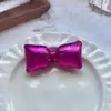 Nuevo Lazo Brillante de Cuero Tridimensional Colgante de Decoración Navideña DIY Accesorios para Ropa, Zapatos, Bolsos, Accesorios para el Cabello Materiales