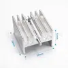 Venda Direta de Fábrica Dissipador de Calor de Chip To220 Alumínio Placa-Mã Mos Fonte de Alimentação Bloco Térmico Refrigerador de Semicondutor