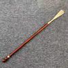 Asa de frango Puxador de sapato de madeira Long Handle Aparelho de desgaste de sapatos de madeira para idosos