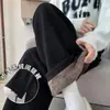 Pantalones de pana retro americanos para hombre, invierno, con felpa, extra gruesos, talla grande, cálidos, holgados, pierna recta, estilo perezoso, pantalones casuales