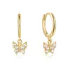 Amazon Pendientes de Diamante Mariposa Pendientes Pendientes Pendientes Venta Caliente Europea y Americana Personalidad Creativa Estilo INS Joyería para Orejas Mujeres