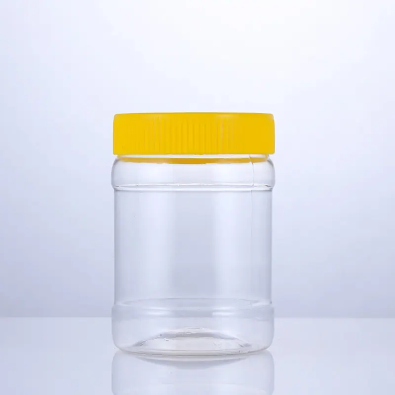 塑料瓶厂家ML花生酱瓶牛肉酱瓶辣椒酱瓶食品瓶_390ML