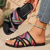 Nuevo Modelo de Verano 2026: Sandalias Planas de Malla Casuales Cómodas para Mujer, Boca de Pez, Slip-On, Talla Única
