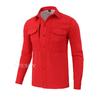 Camisa de forro polar cálida para hombre ESDY para exteriores, primavera y otoño, chaqueta camisa informal para montañismo