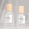 F086B Botella de Perfume de Punto 30ml Laboratorio Esmerilado 50ml Botella de Vidrio con Atomizador Botella Vacía Nogal