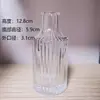 Botellas de Vidrio Romanas para Baños y Hoteles Se Pueden Usar para Contener Vino de Frutas, Vasos de Vidrio, Fragancia, Perfume y Vino, Hechas de Vidrio Blanco de Alta Calidad