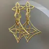Brincos Geométricos de Losango Europeus e Americanos Personalizados, Luxo Acessível, Brincos de Design de Nicho Retrô, Brincos, Brincos Femininos de Moda