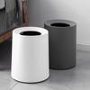 Bote de Basura para el Hogar Lindo Dormitorio de Niña Estilo Escandinavo Ins Doble Capa Baño Sala de Estar Simple Escritorio Mesa Shihai
